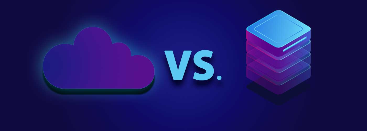 servidor cloud vs local